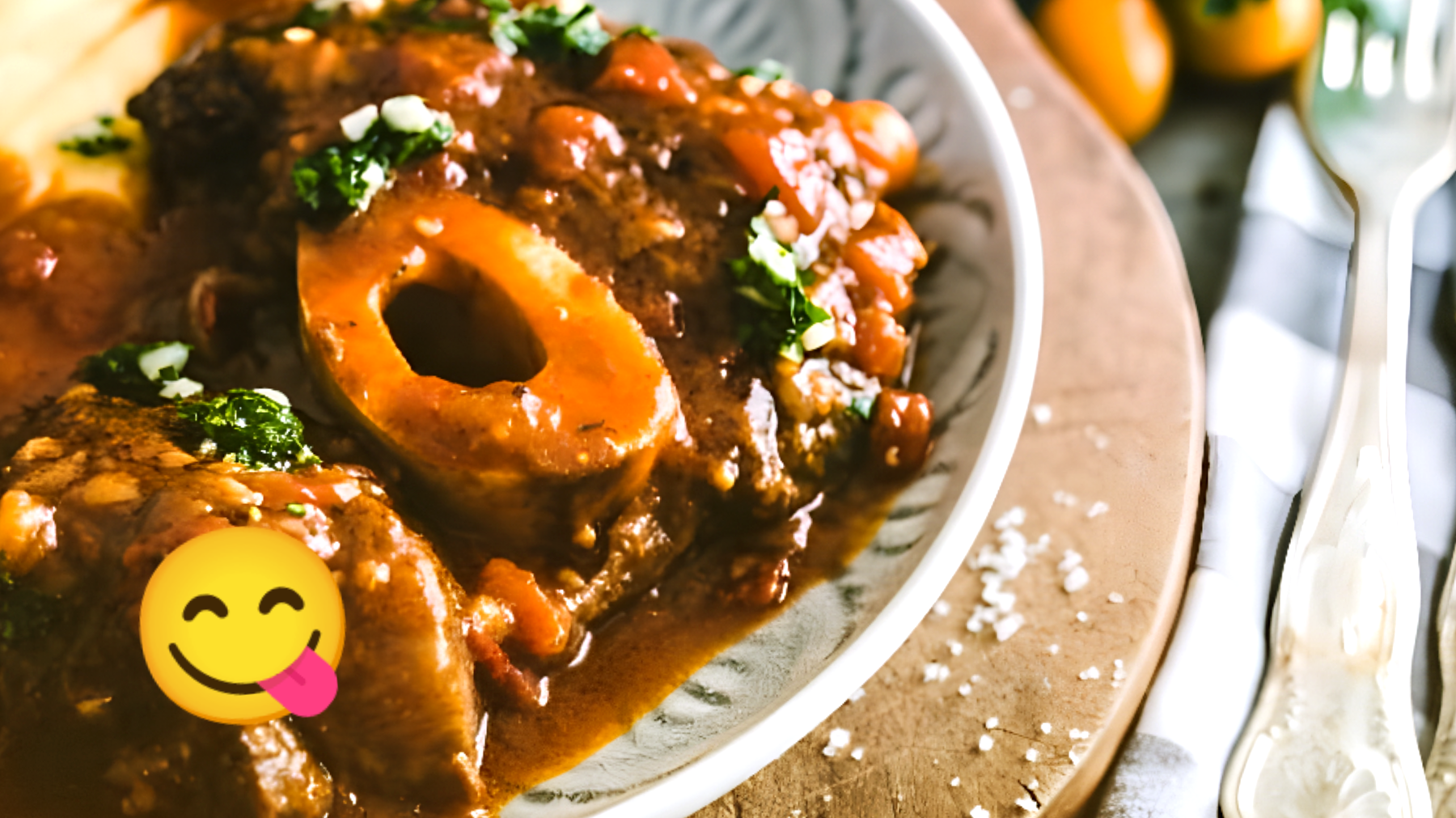 Eroe della cena con l'osso buco alla milanese"