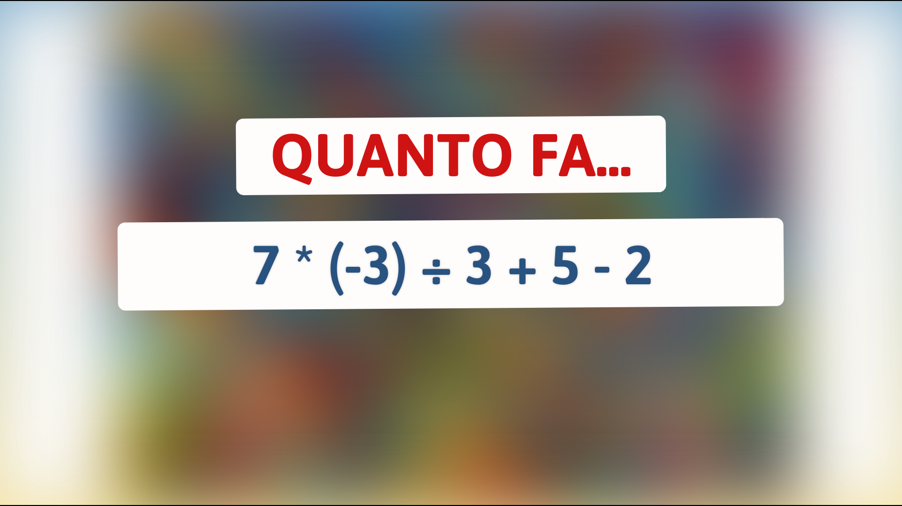 Scopri il trucco che solo il 2% delle persone risolve correttamente: L'enigma matematico impossibile! Sei tra i geni?"