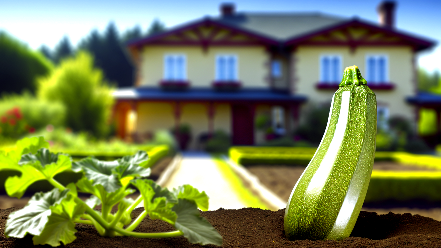 zucchine rampicanti traliccio giardino verde"